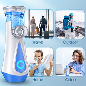 USB Rechargeable with Fine Atomized Particles Portable Nebulizer