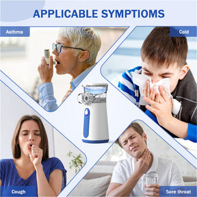 USB-C Rechargeable Handheld Nebulizer for Breathing Treatment