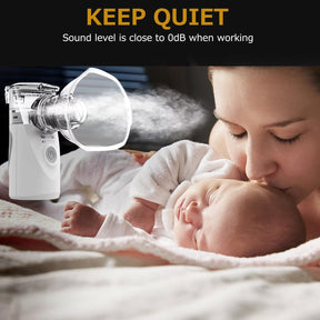 Battery-Operated Mist Portable Ultrasonic Mesh Nebulizer of Cool