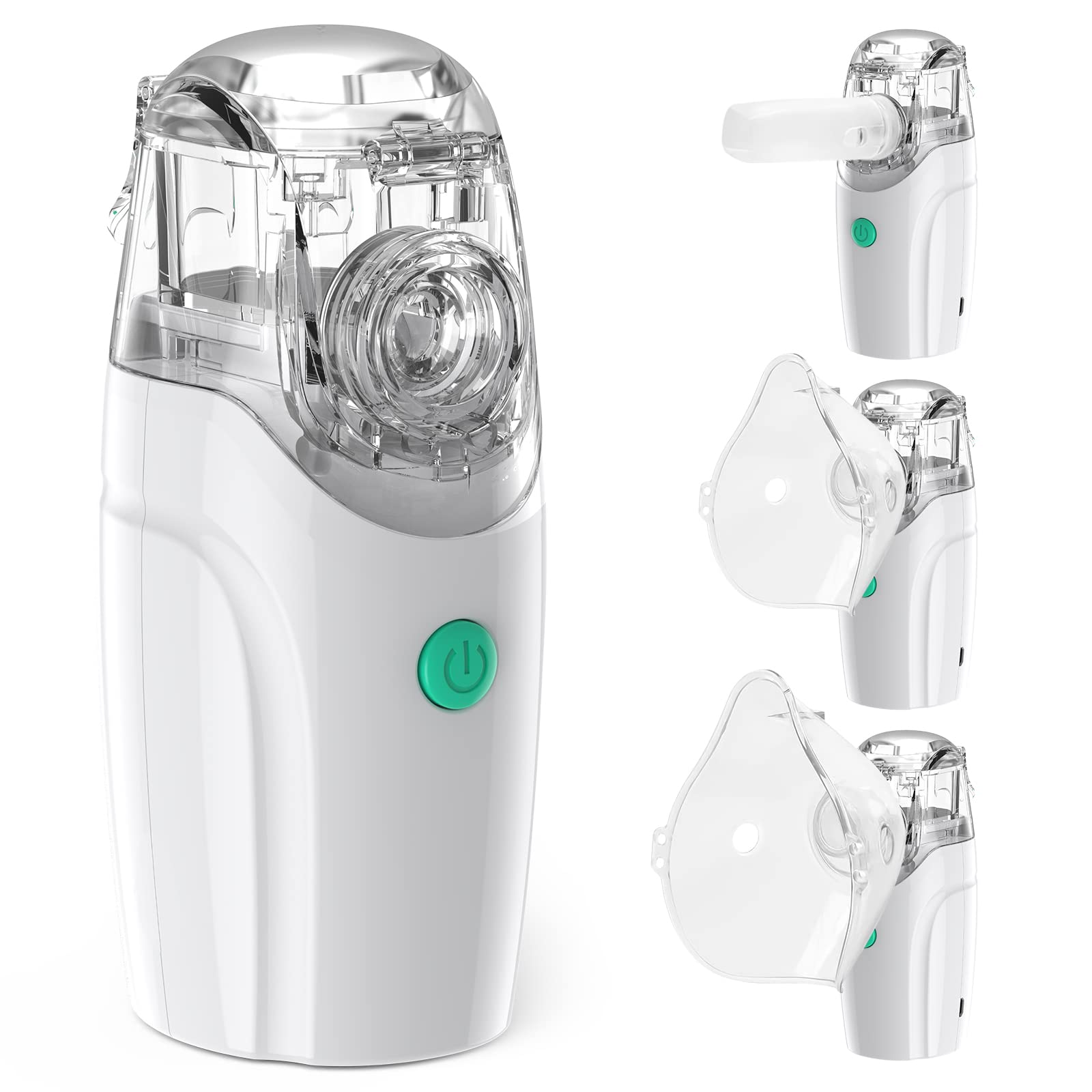 Portable Breathing Treatment Machine Nebulizer USB Rechargeable