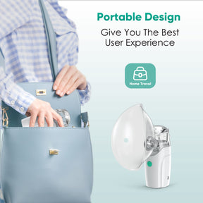 Portable Breathing Treatment Machine Nebulizer USB Rechargeable