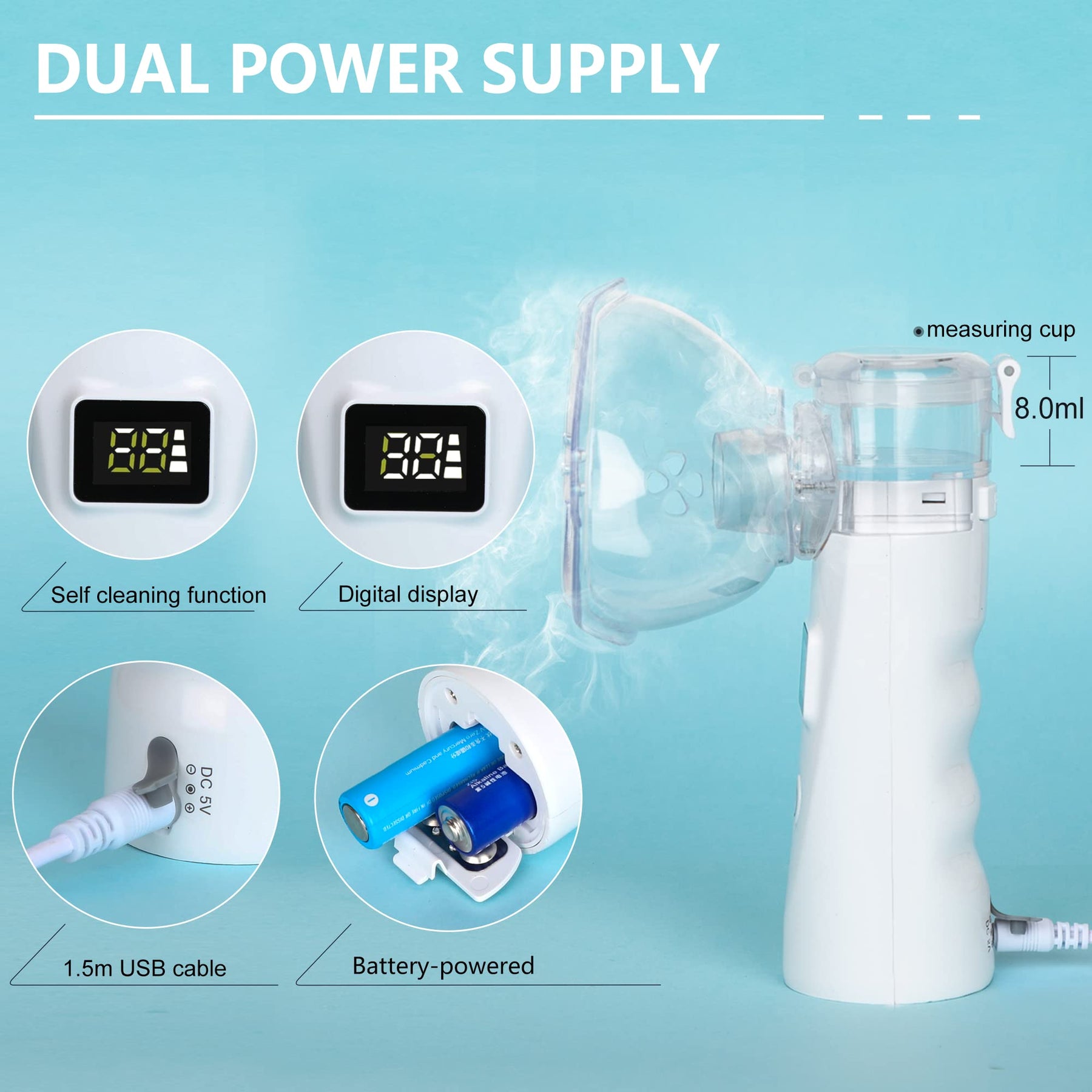 Ultrasonic Mesh Nebulizer